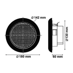 Discount Euromarine Haut-parleurs 80 W