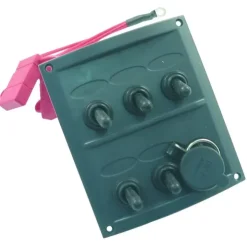 Sale Euromarine Tableau électrique 12V 5 interrupteurs