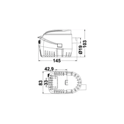 Discount Europump II Pompe de cale G600