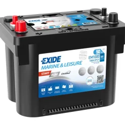 Hot EXIDE Batterie Start AGM EM1000 | 50 Ah