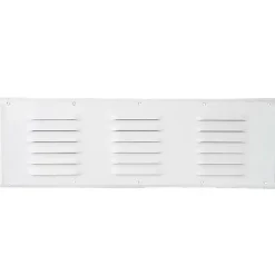 Best Fap Grille alu laqué blanc sans moustiquaire