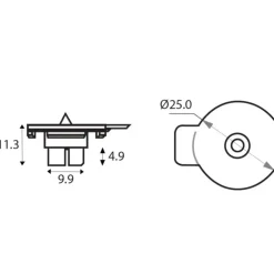 Discount Fastmount Insert de centrage CP-01ST | Standard Range