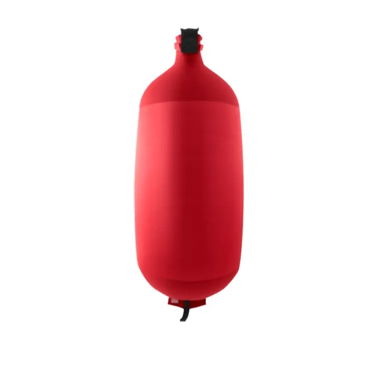 FENDERTEX Pare-battage cylindrique | Rouge