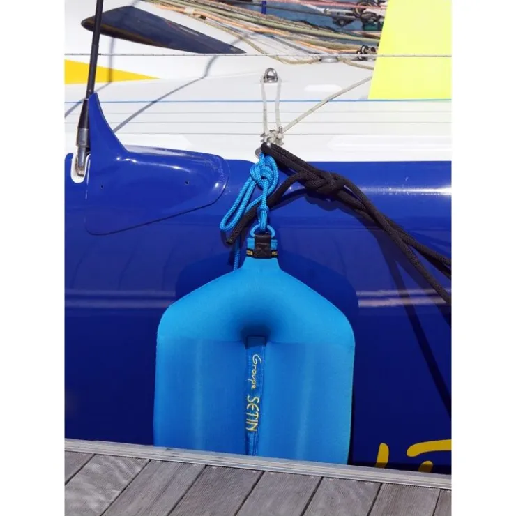 New FENDERTEX Pare-battage tubulaire renforcé | Jaune