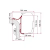 Outlet Fiamma Adaptateur F45 F70 | Hymer Van / B2