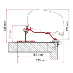 Discount Fiamma Adaptateur F80 S Caravan Roof