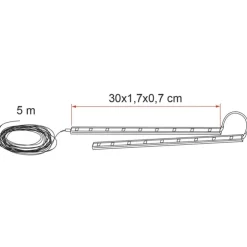 Clearance Fiamma Awning Arms Led