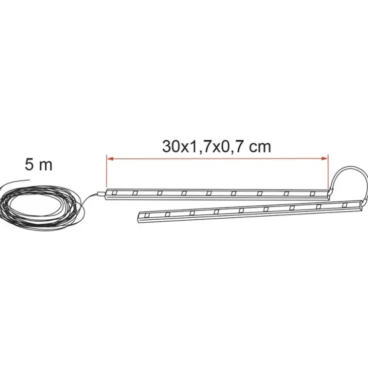 Clearance Fiamma Awning Arms Led