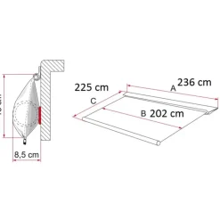 Best Fiamma Caravanstore 225