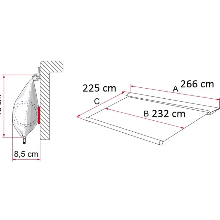 Sale Fiamma Caravanstore 255