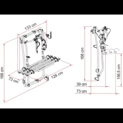 Best Fiamma Carry-Bike Frame Crafter 2 | 3 vélos