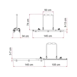 Online Fiamma Carry-Bike Garage Slide Pro Bike