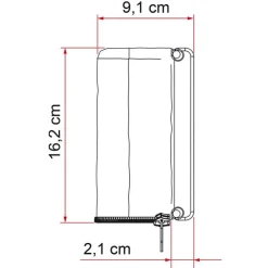 Outlet Fiamma Compass 260
