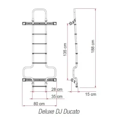 Sale Fiamma Deluxe DJ Ducato Deep Black