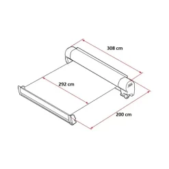 Hot Fiamma F45 S 300 | VW T5 T6 L2