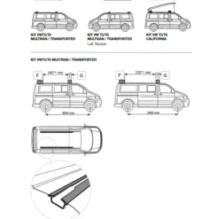 Outlet Fiamma F45 S 260 | VW T5 T6 Multivan