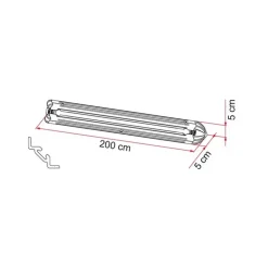 Online Fiamma Garage-Bars Corner