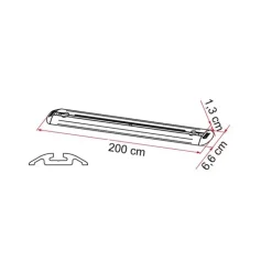 Online Fiamma Garage-Bars Premium 200