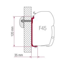 Clearance Fiamma Kit AS 400 F45 S