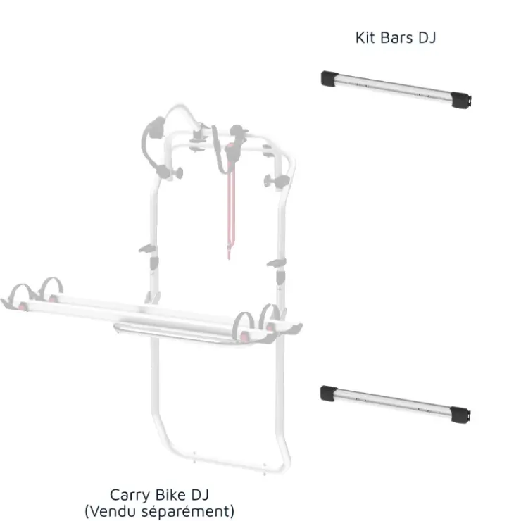 Clearance Fiamma Kit Bars DJ | Ducato
