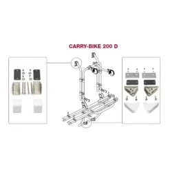 Sale Fiamma Kit de fixation Carry-Bike 200D
