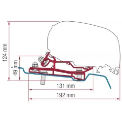 Online Fiamma Kit F80 FORD Transit 5 | H3