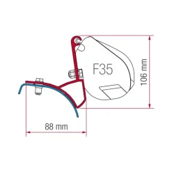 Discount Fiamma Kit F35 Pro R Trafic 2