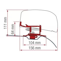 Outlet Fiamma Kit F40 Van PSA | Jumpy, Expert & Proace