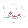 Online Fiamma Kit F65/F80 Sprinter 2 et 3| Rail de toit