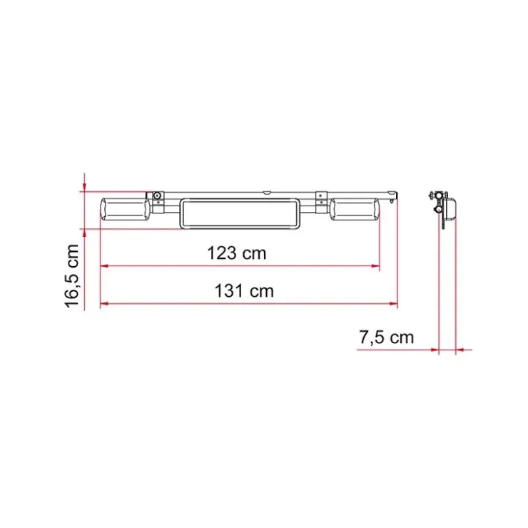 Discount Fiamma Licence Plate Carrier