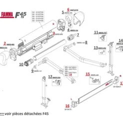 Best Fiamma Pièces détachées F45 i