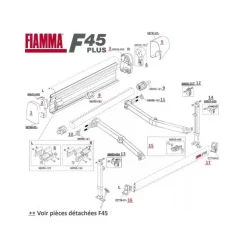 Fiamma Pièces détachées F45 Plus