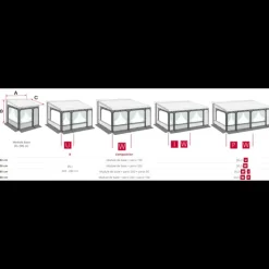 Hot Fiamma Privacy Room F80 L 275 cm XXL