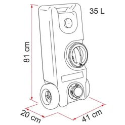 Fiamma Roll-Tank 40 F