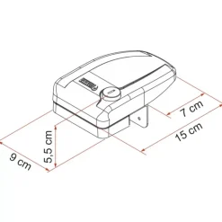 Hot Fiamma Safe Door Frame 3