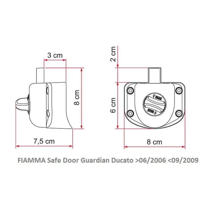 Fiamma Safe Door Guardian Ducato