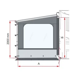 Online Fiamma Side W Pro F45 / F65 / F80