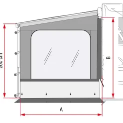 Best Fiamma Side W Pro F80L XL