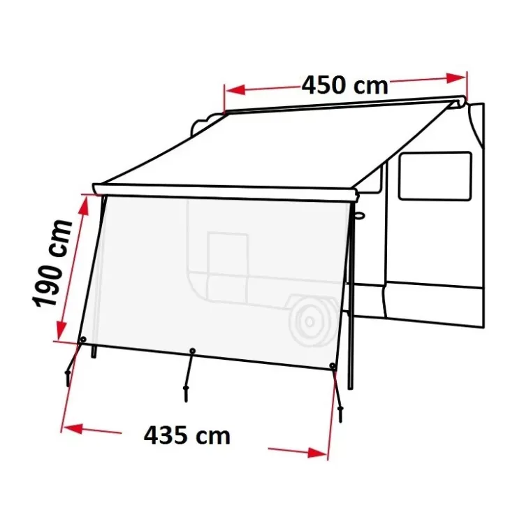 Best Fiamma Sun View XL 450