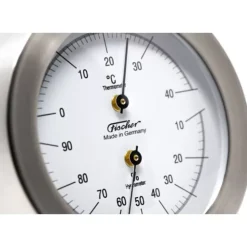 Hot Fischer Thermo-hygro 103 mm inox 1512TH
