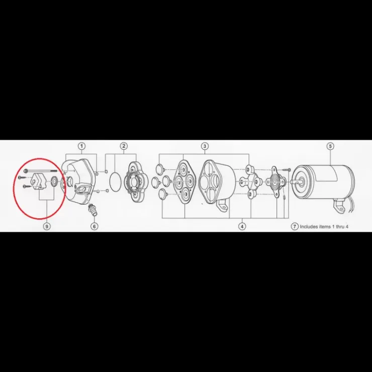 New Flojet Pressostat pour pompe 4405-143