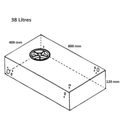 Hot Forma Réservoir ultra plat