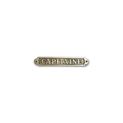 Foresti & Suardi FS Plaque laiton capitaine