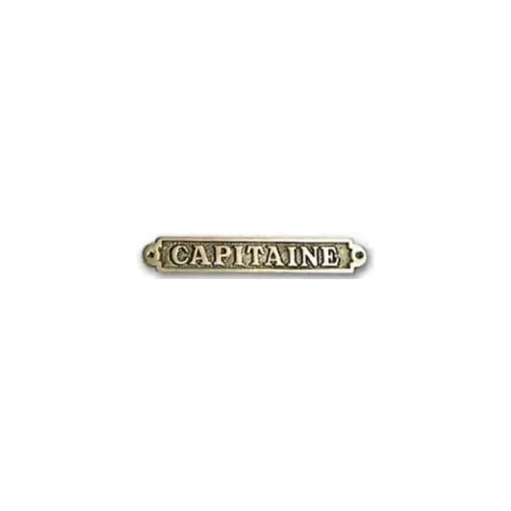 Foresti & Suardi FS Plaque laiton capitaine