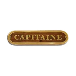 Online Foresti & Suardi FS Plaque laiton et bois capitaine
