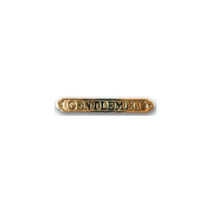 Hot Foresti & Suardi FS Plaque laiton gentleman