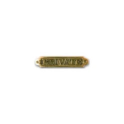 Clearance Foresti & Suardi FS Plaque laiton private