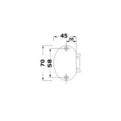 Clearance Foresti & Suardi FS Serrure poussoir anti vibration