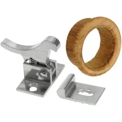 Hot Foresti & Suardi FS Verrou cocotte laiton + passe doigt teck