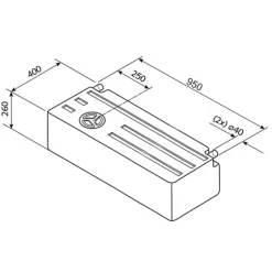 Outlet Fusion | WaterTank FUSION Réservoir 89 L - EV 1802